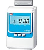 Amazon | マックス タイムレコーダー 1日4回印字 簡易月間集計機能付き